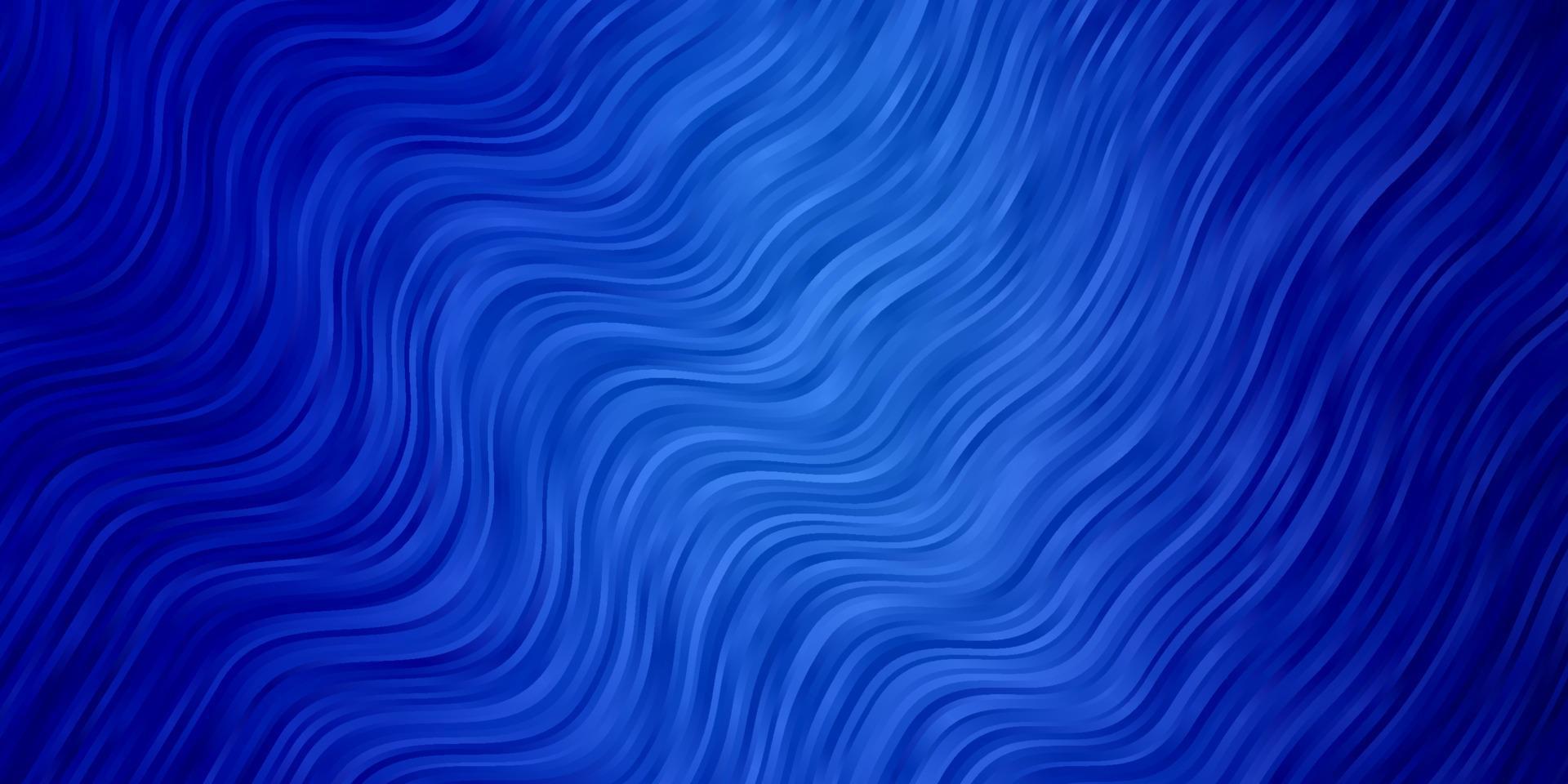 Light BLUE vector texture with curves.