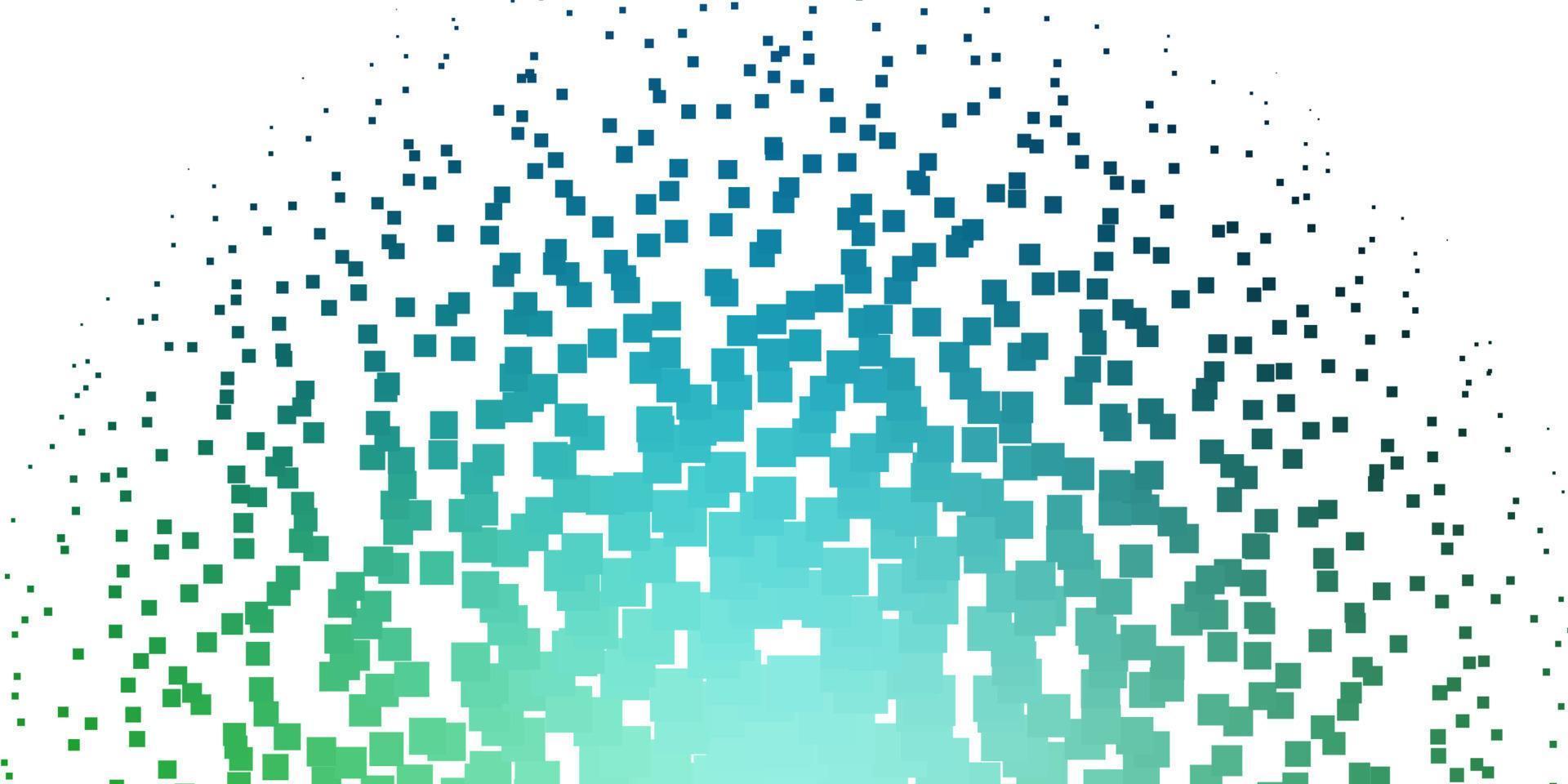 Light Blue, Green vector layout with lines, rectangles.