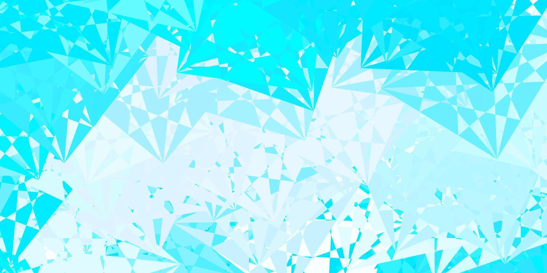 Light Pink, Blue vector background with random forms.