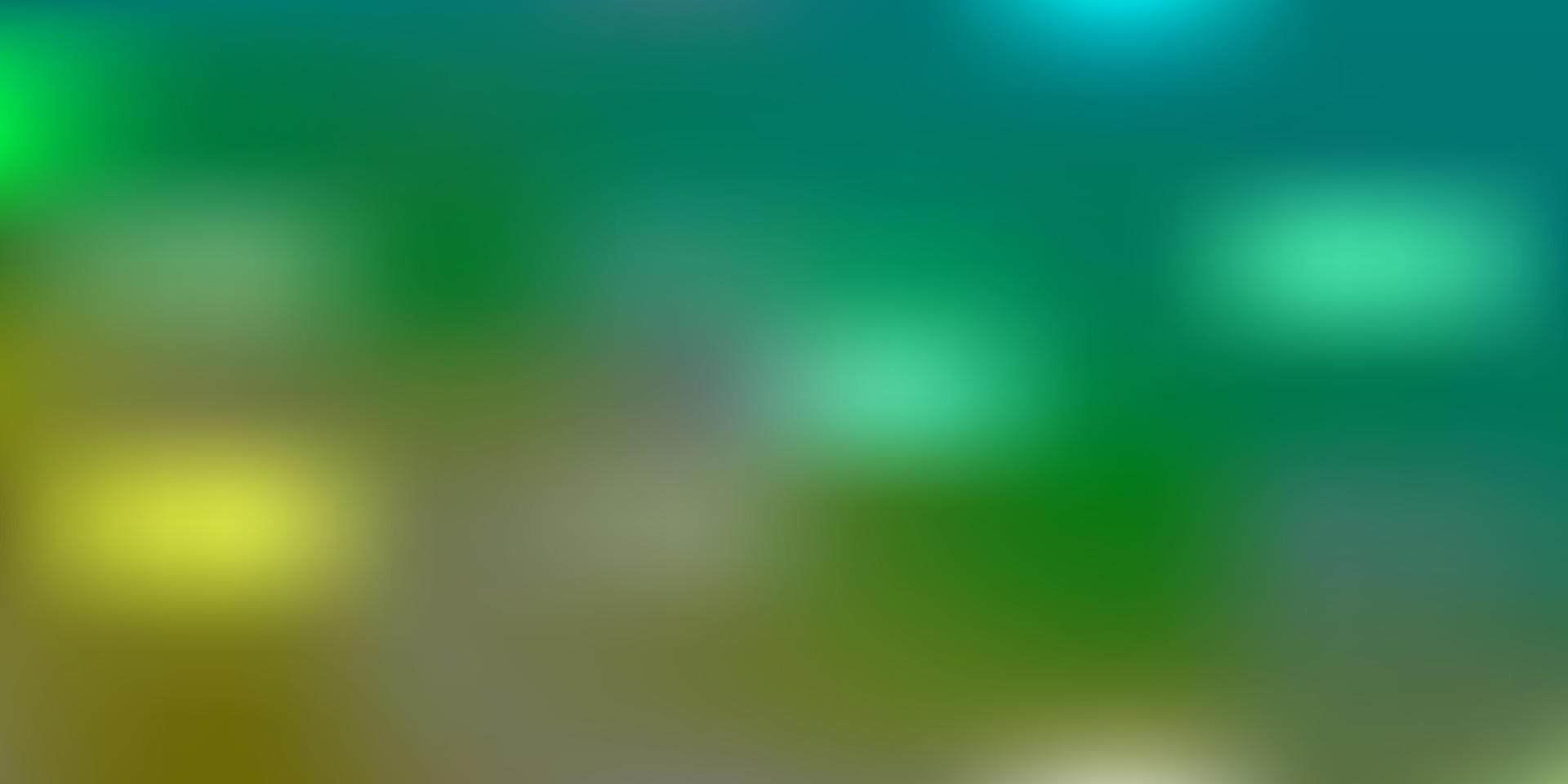 Light blue, green vector gradient blur layout.