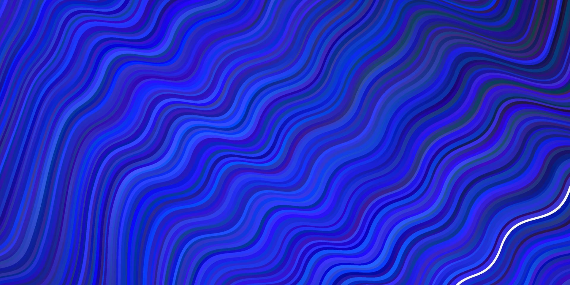 Dark BLUE vector background with wry lines.