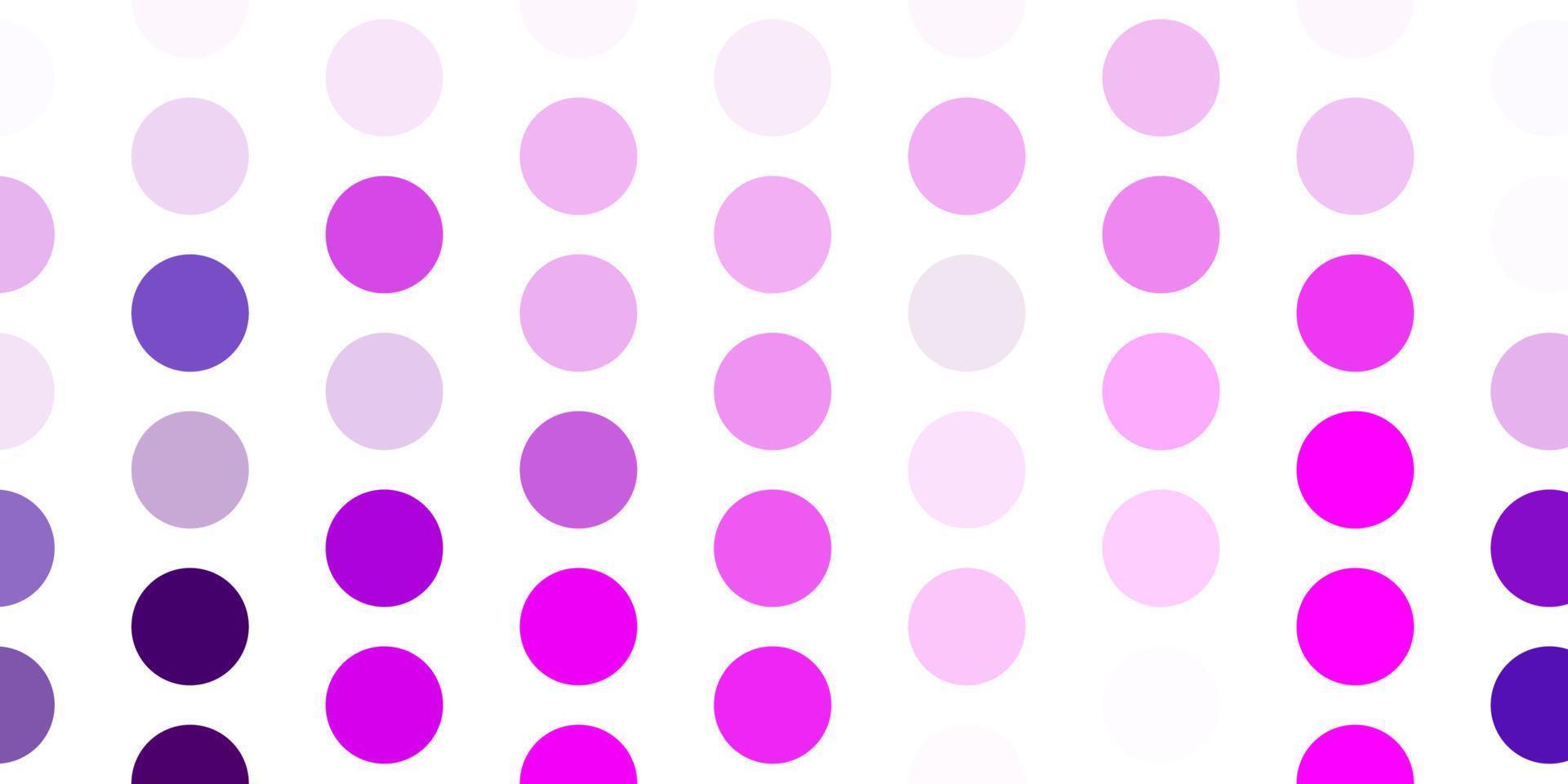 Light pink vector pattern with spheres.