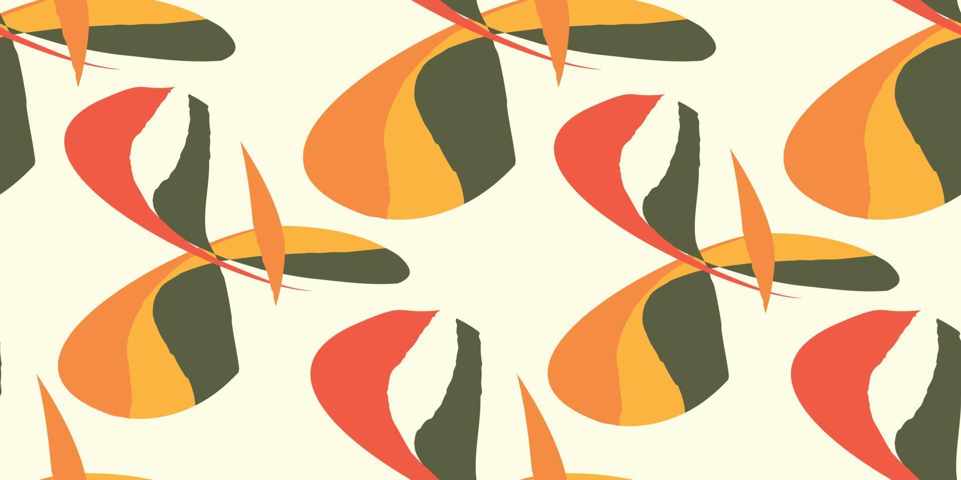 Modern abstract seamless pattern. fashionable template for design. new design 2023 vector