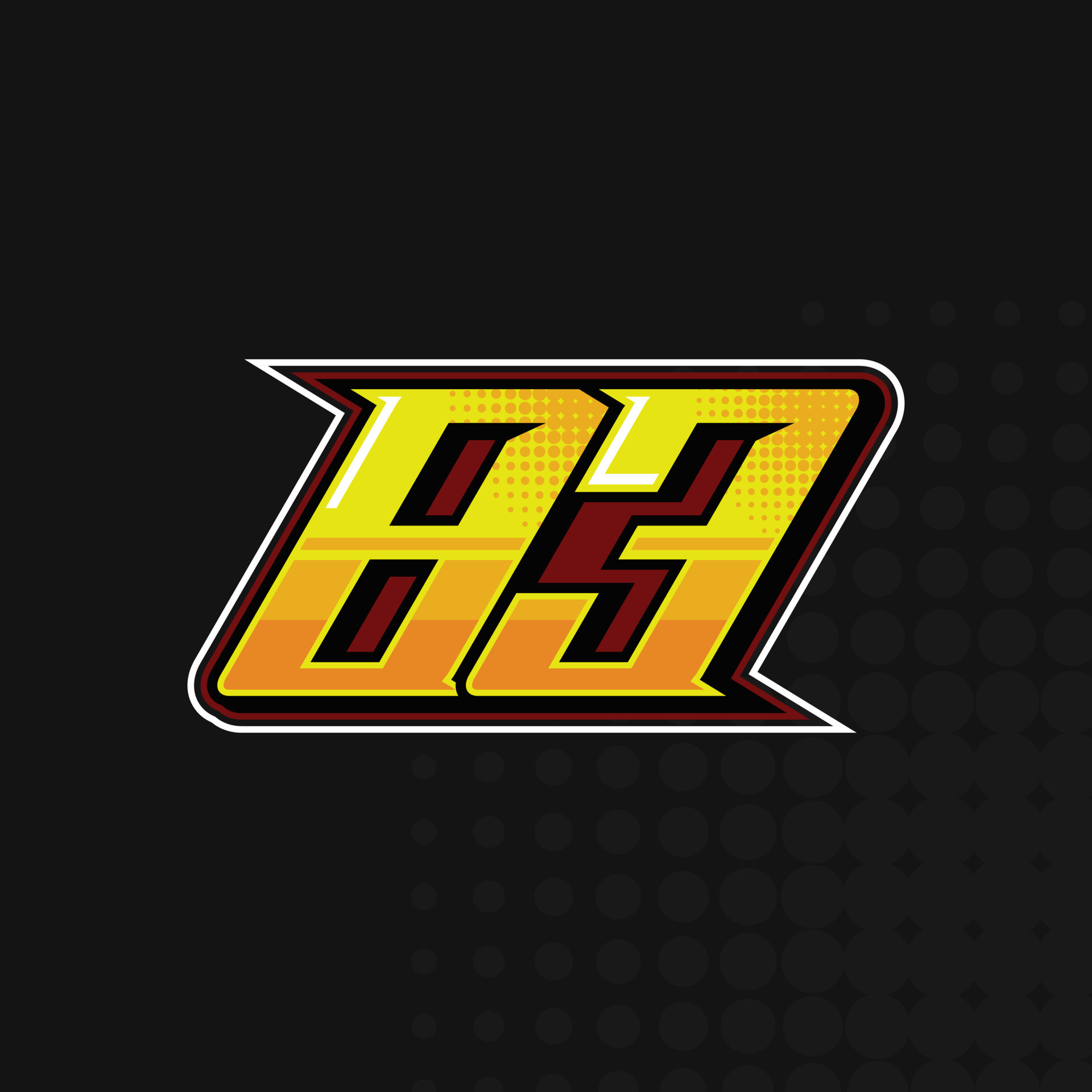 Race Number 83 logo design vector 17382333 Vector Art at Vecteezy