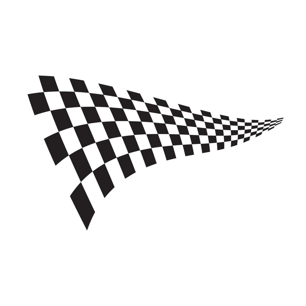 Race flag icon design vector