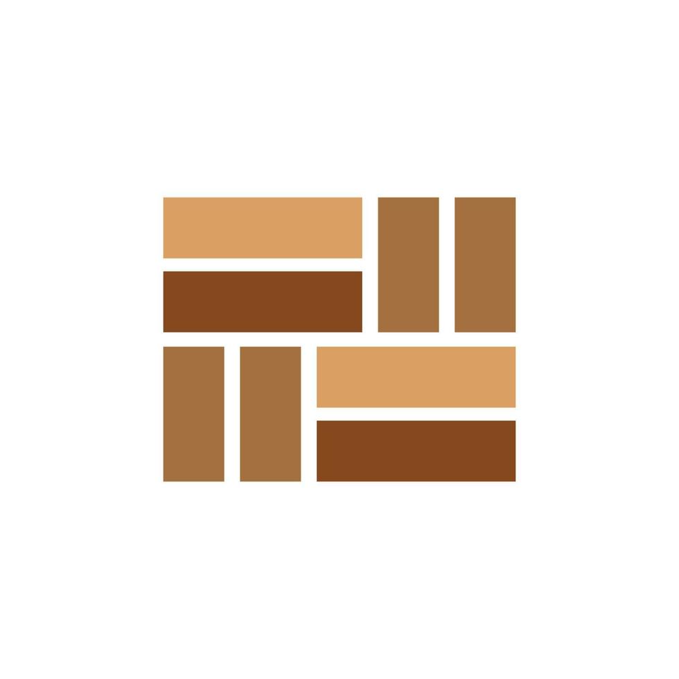 Brick wall icon vector