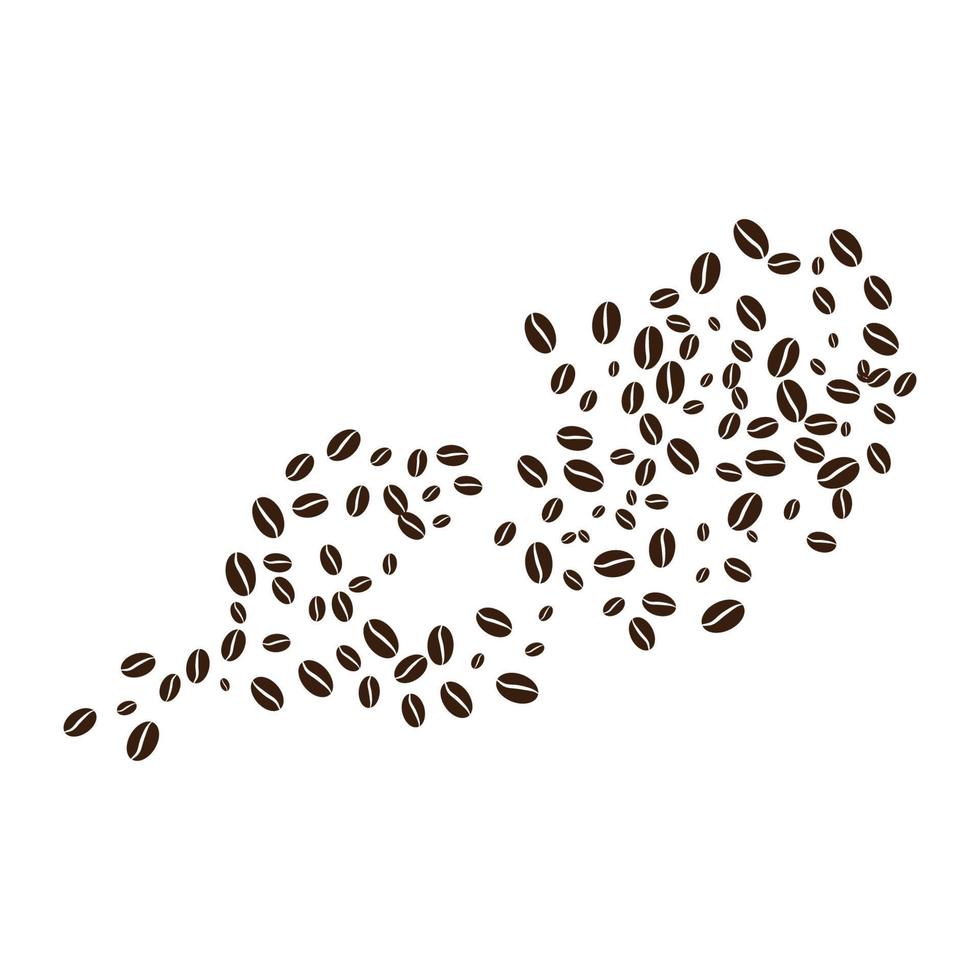 coffee bean icon vector