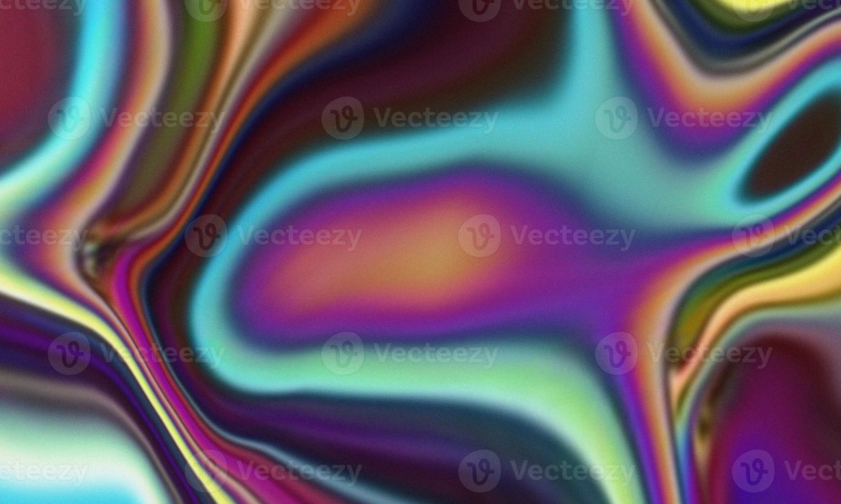 Holographic grainy texture illustration background photo