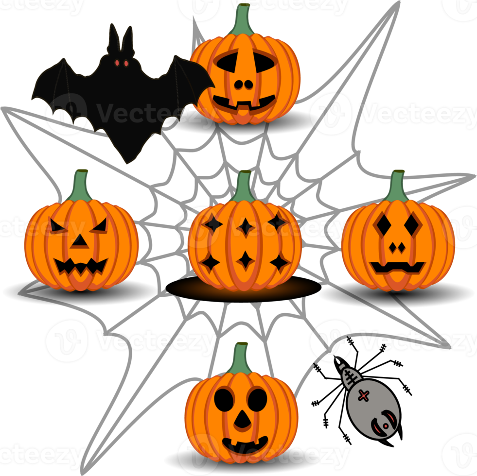 Collection accessory for celebration holiday Halloween png