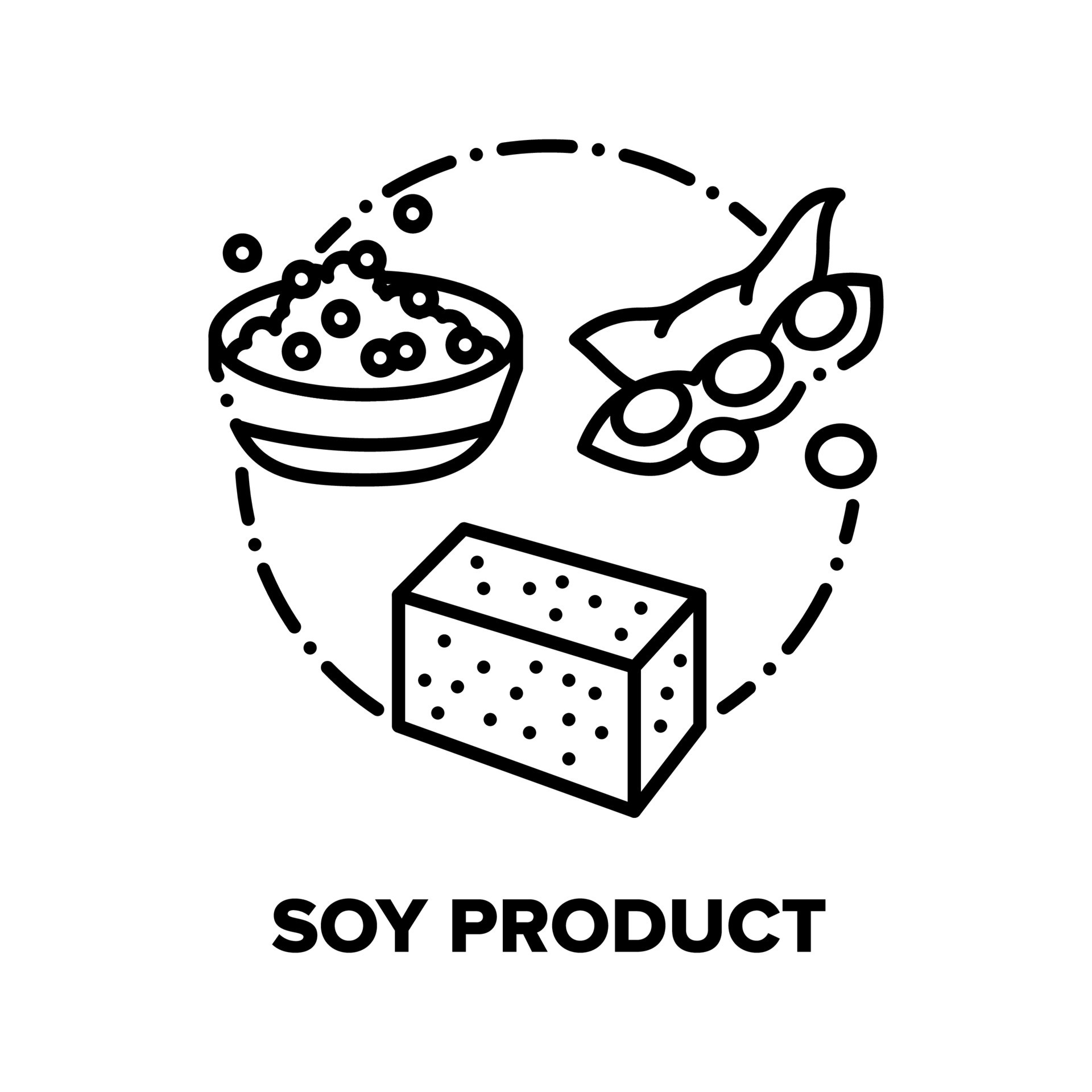 Soy Product Vector Concept Black Illustrations 17385918 Vector Art at Soy Product Vector Concept Black Illustrations 17385918 Vector Art at