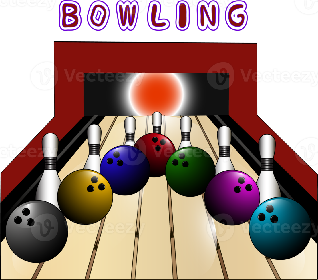 accessoire de collection pour jeu de sport bowling png