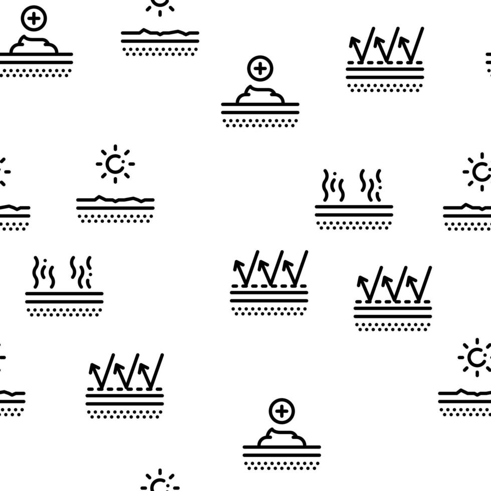 Sunscreen Seamless Pattern Vector