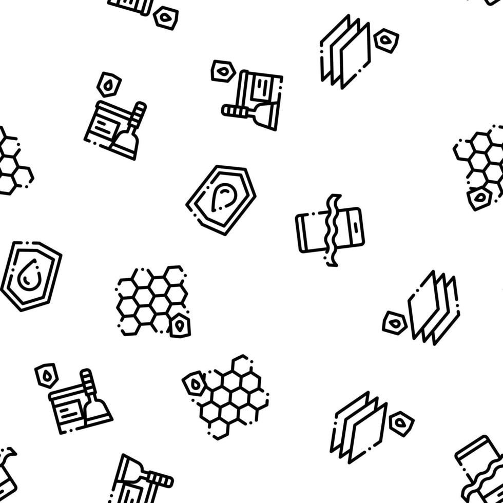 Waterproof Materials Vector Seamless Pattern