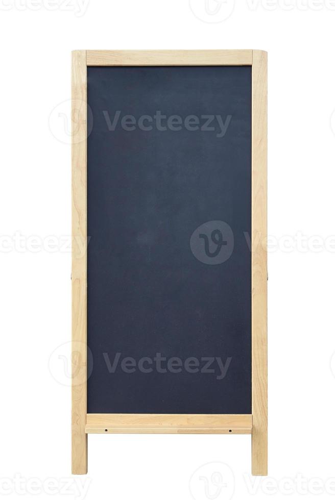 Vertical Chalkboard, Isolated on white background, Template mock up for adding your design and adding more text. photo