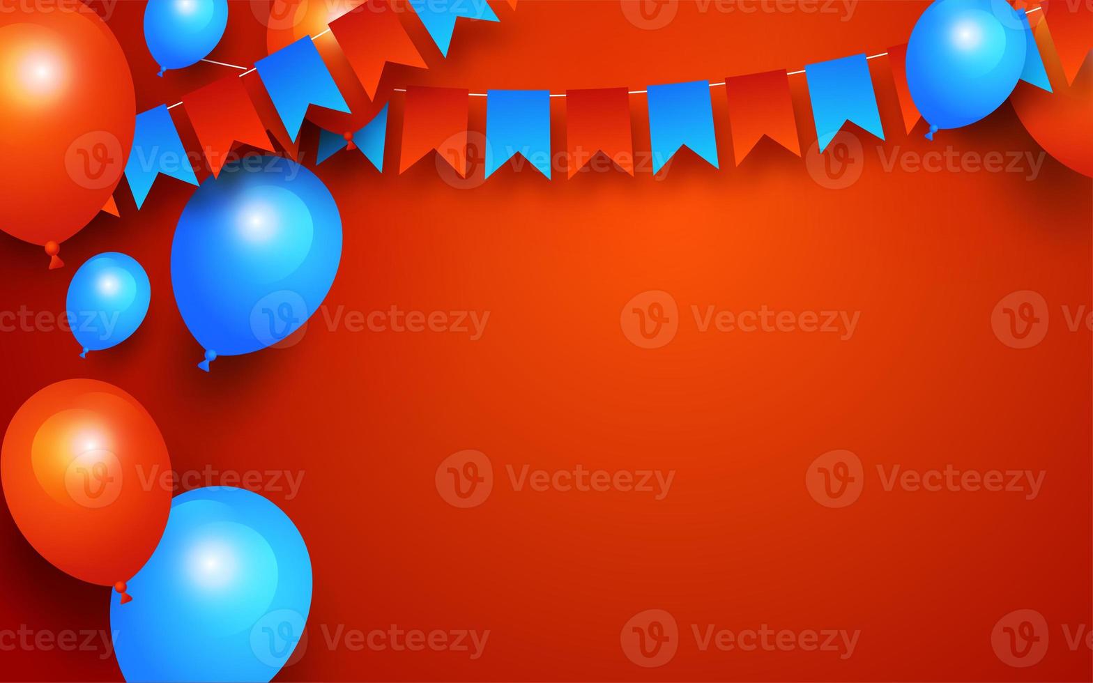Birthday greeting design. Birthday celebration photo