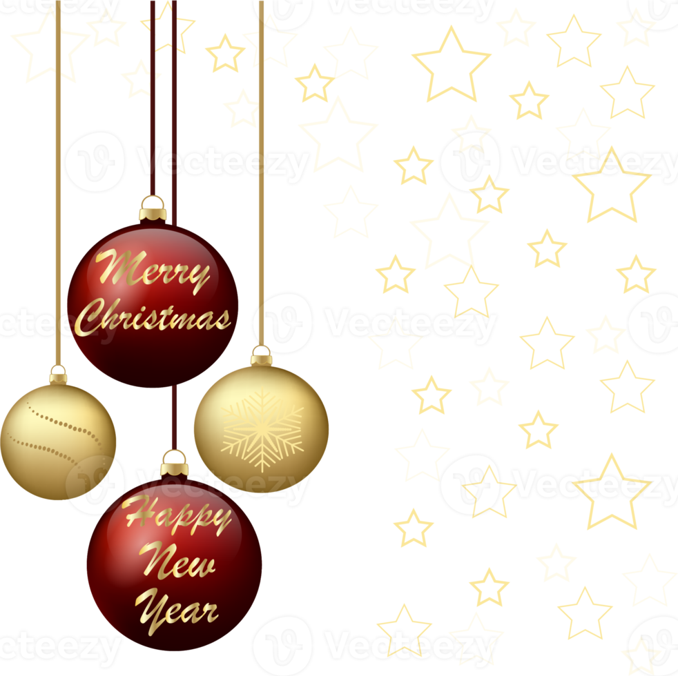 Collection accessory for celebration holiday New Year and Christmas png