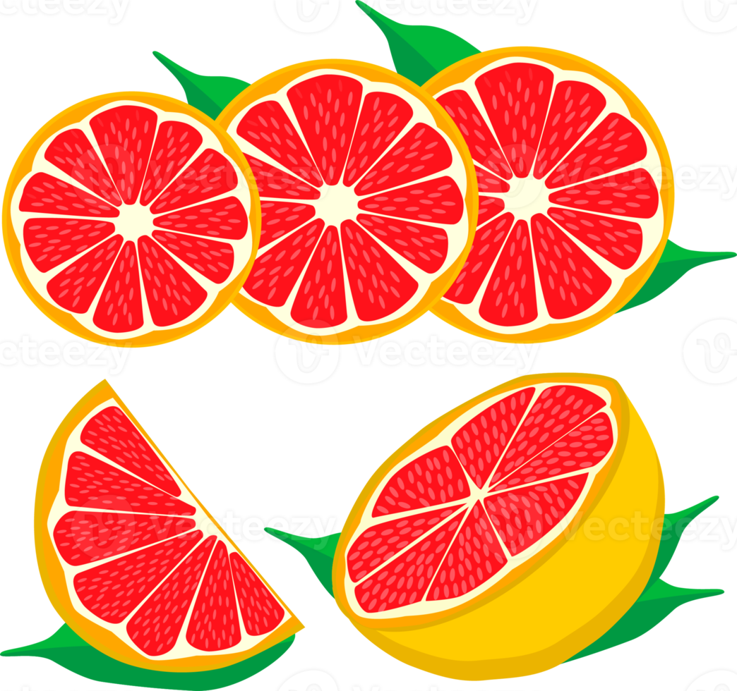 Sweet juicy tasty natural eco product grapefruit png