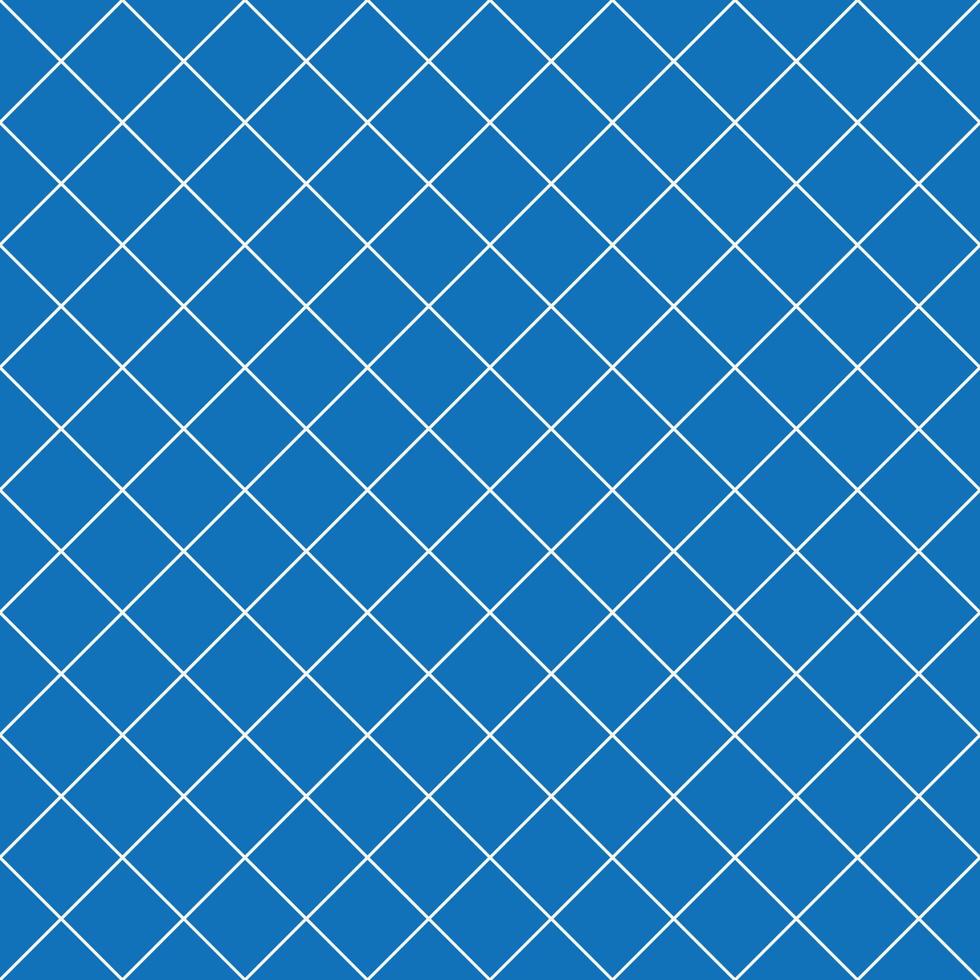 Dark Blue Seamless Diagonal Grid Pattern vector