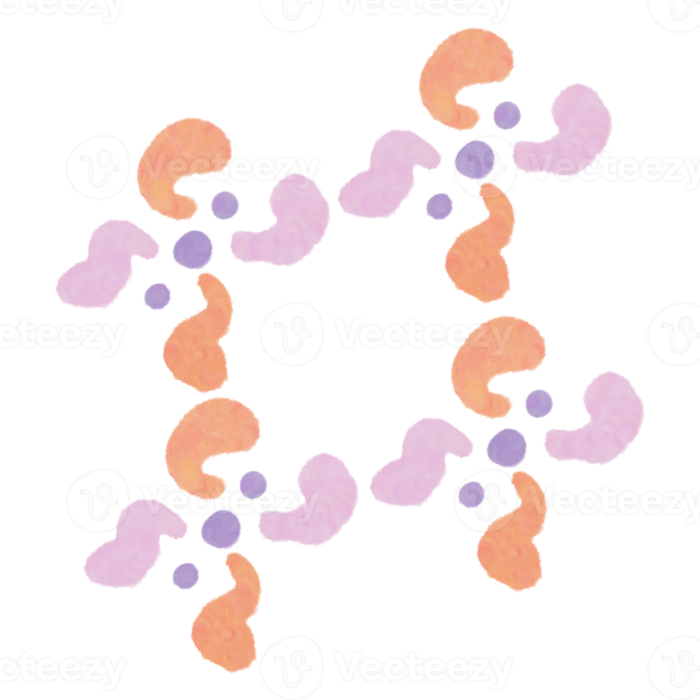 söt söt oregelbunden form ritad för hand png