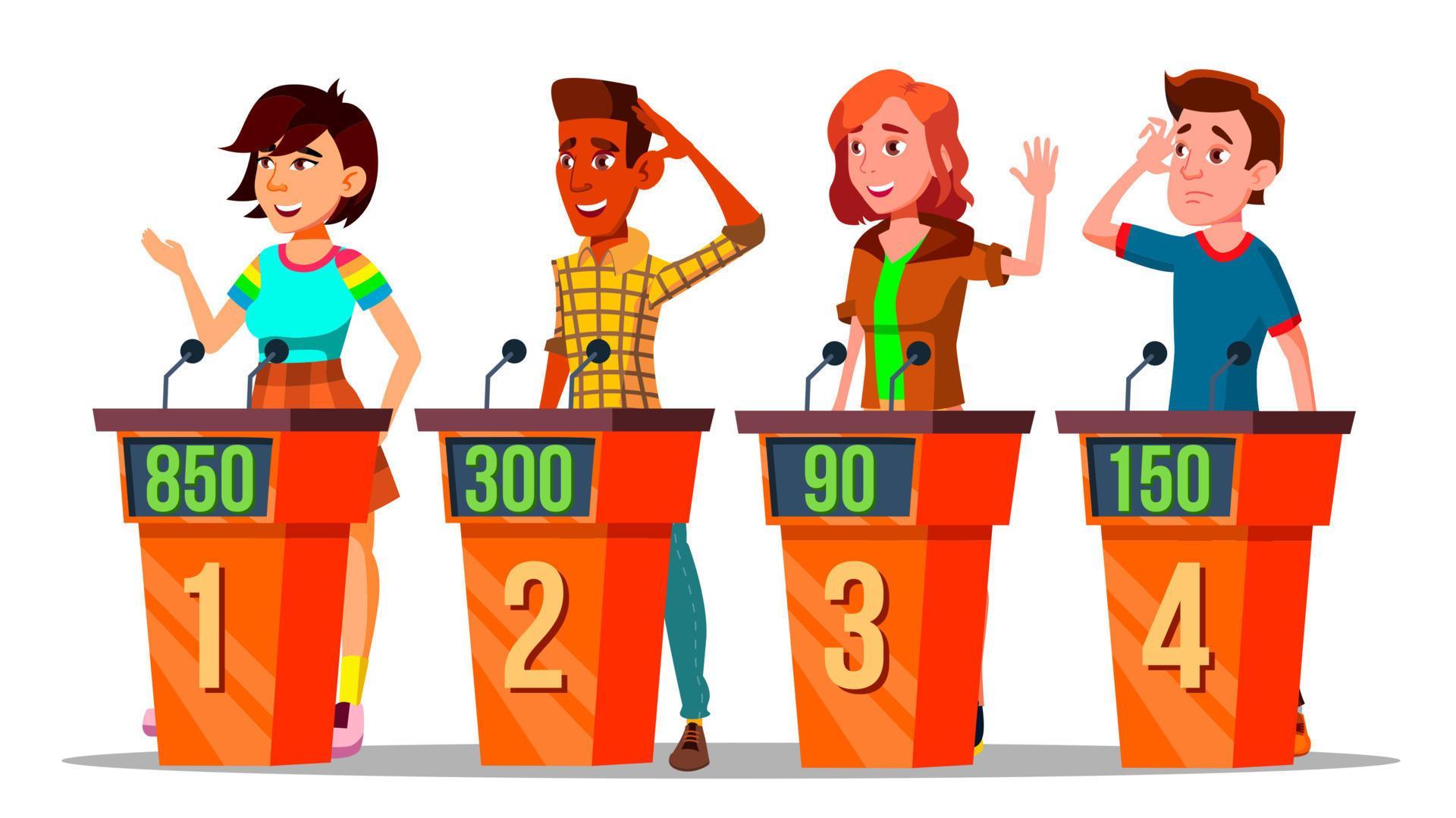 character-participating-in-tv-quiz-show-vector-17393128-vector-art-at