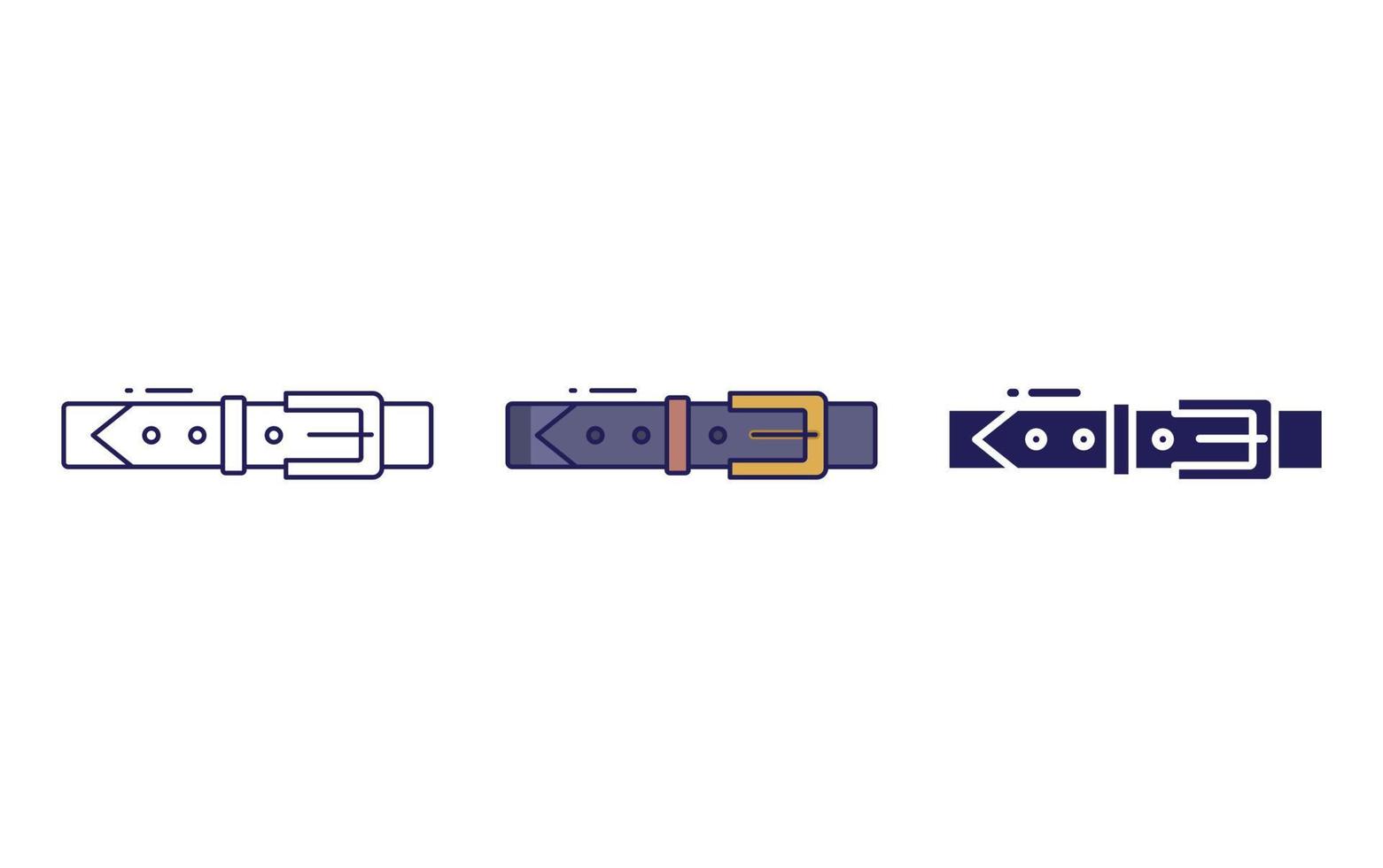 Belt vector icon