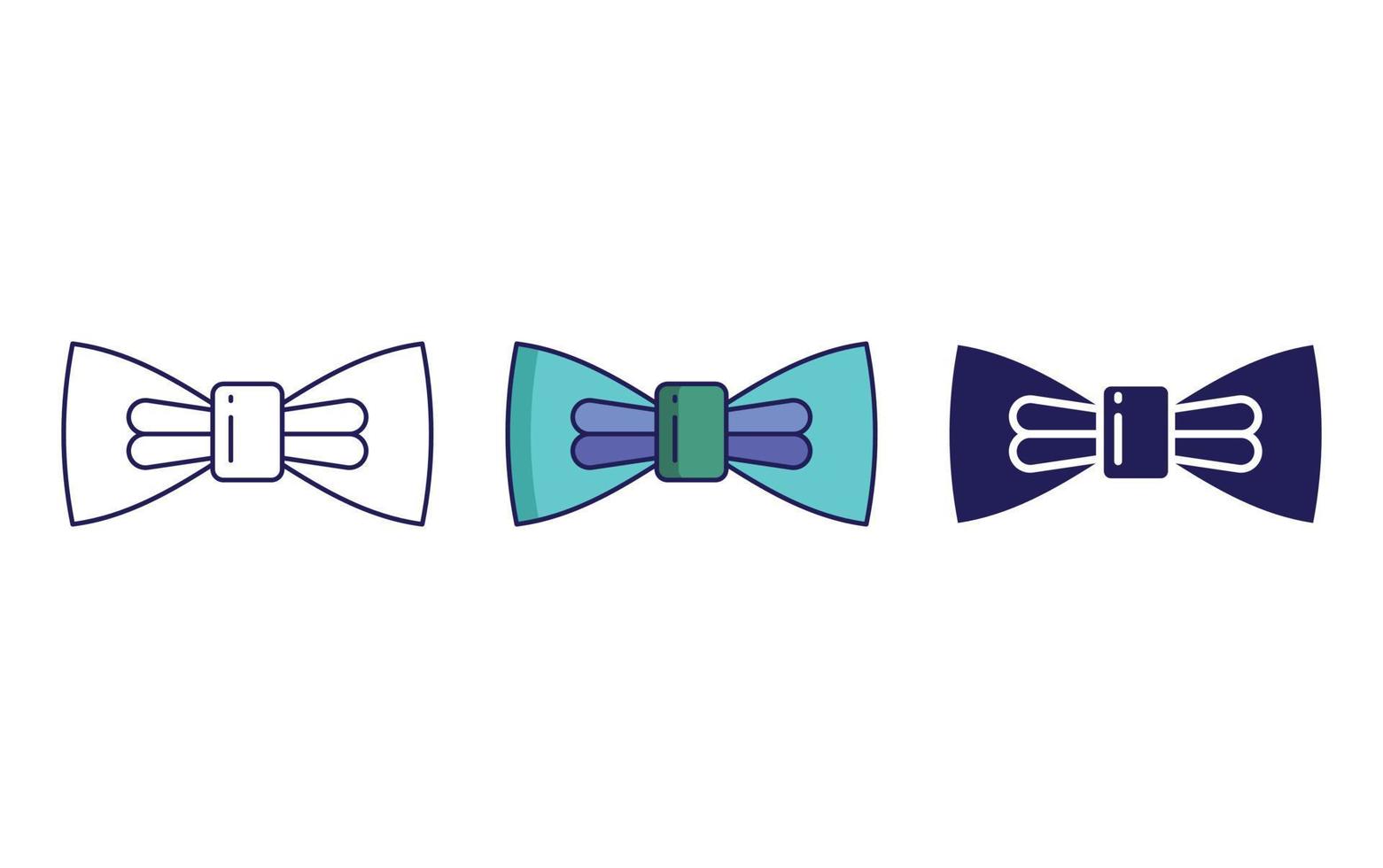 Bow Tie icon vector