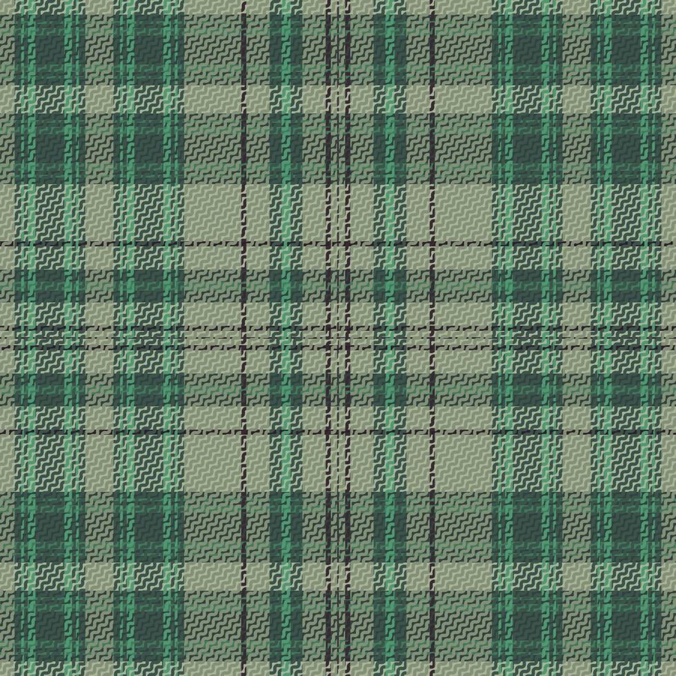 Tartan plaid pattern with dark color. vector