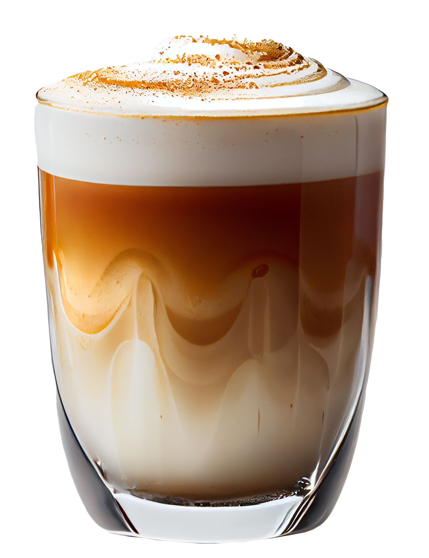 Cup of hot cappuccino coffee. Illustration Generative AI 17394897 PNG
