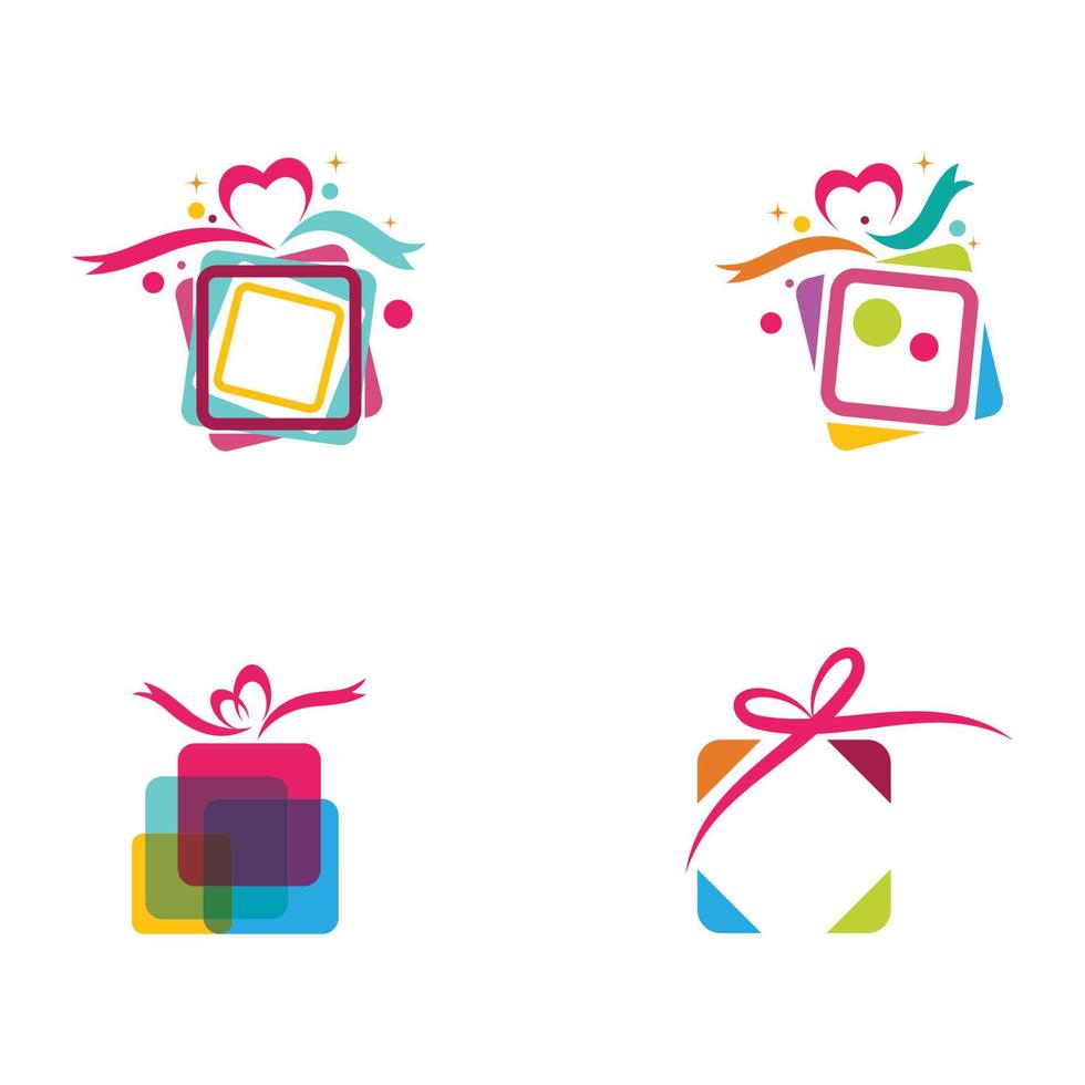 Gift Box Icon Vector