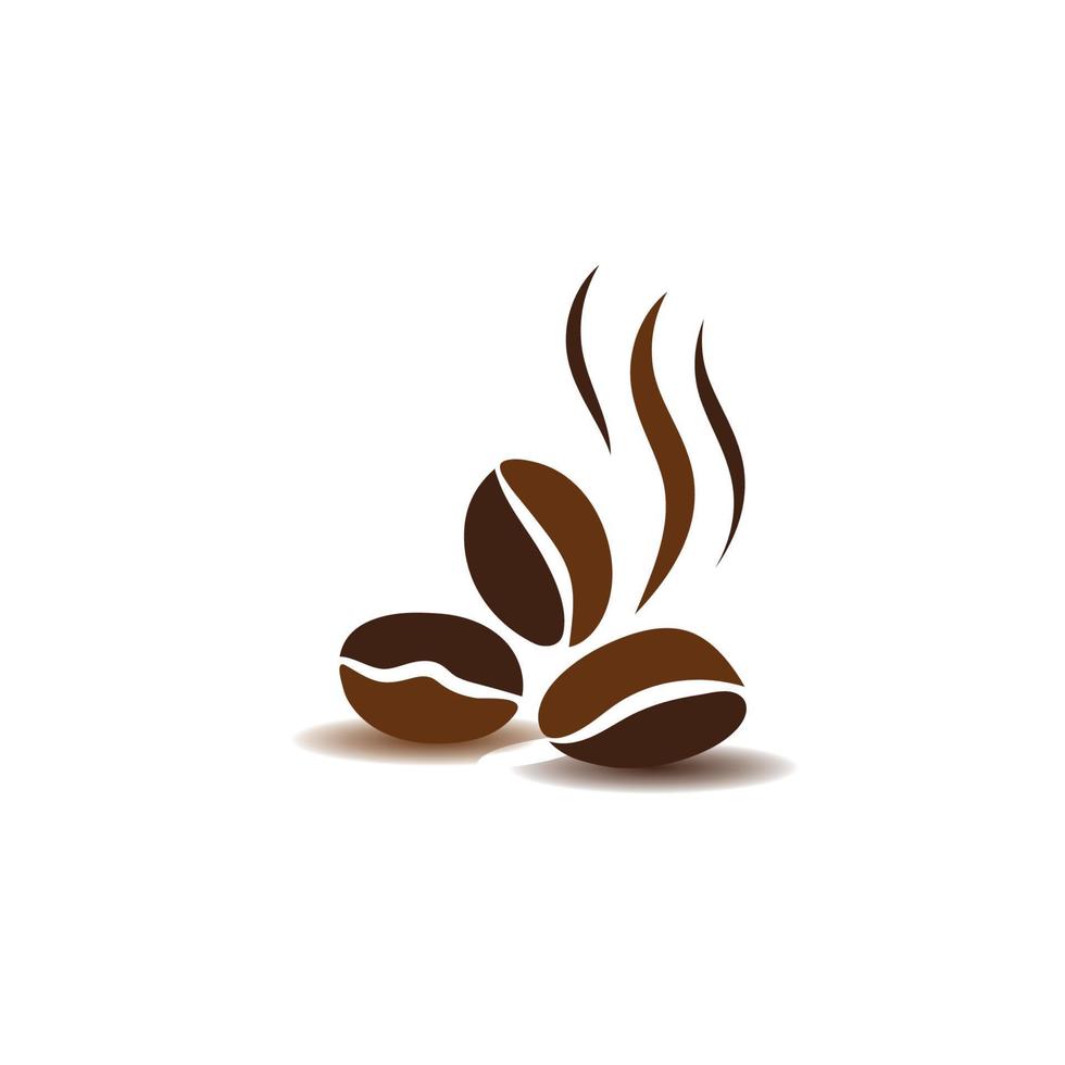 coffee bean icon vector