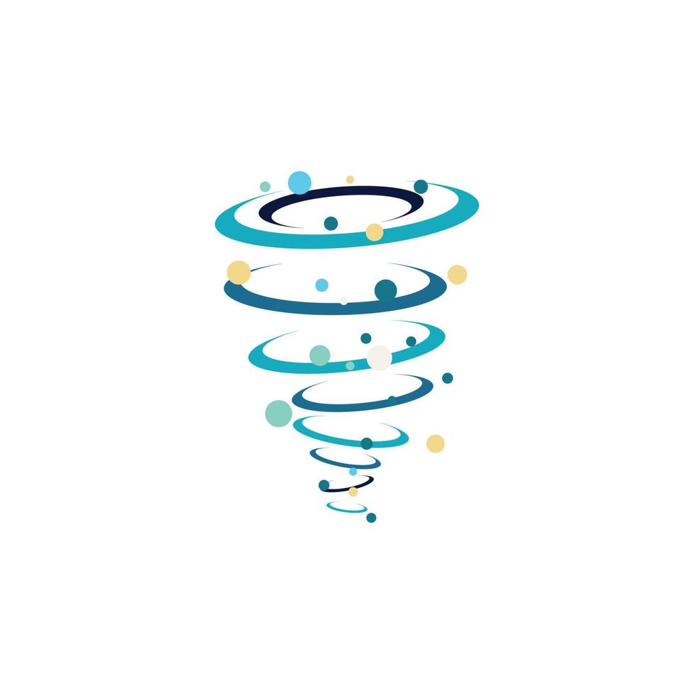 Tornado symbol vector illustration