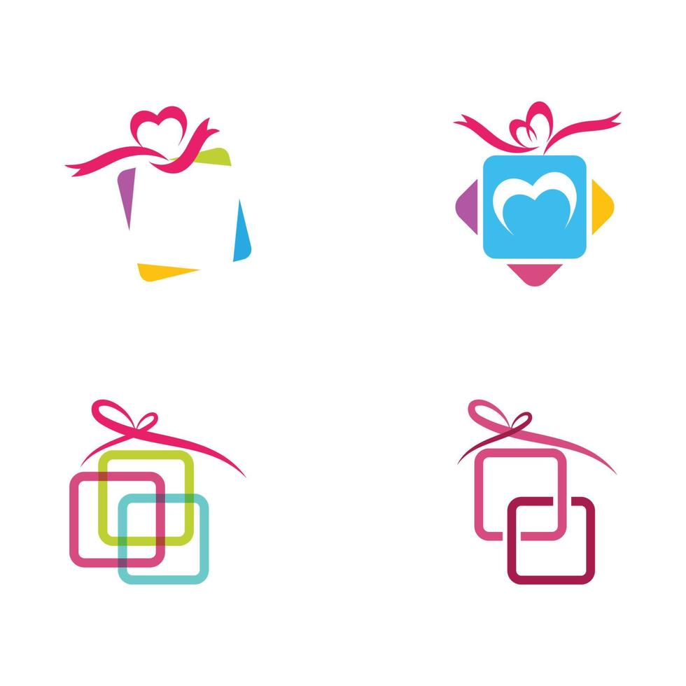 Gift Box Icon Vector