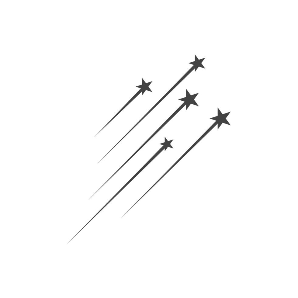 plantilla de icono de estrella vector