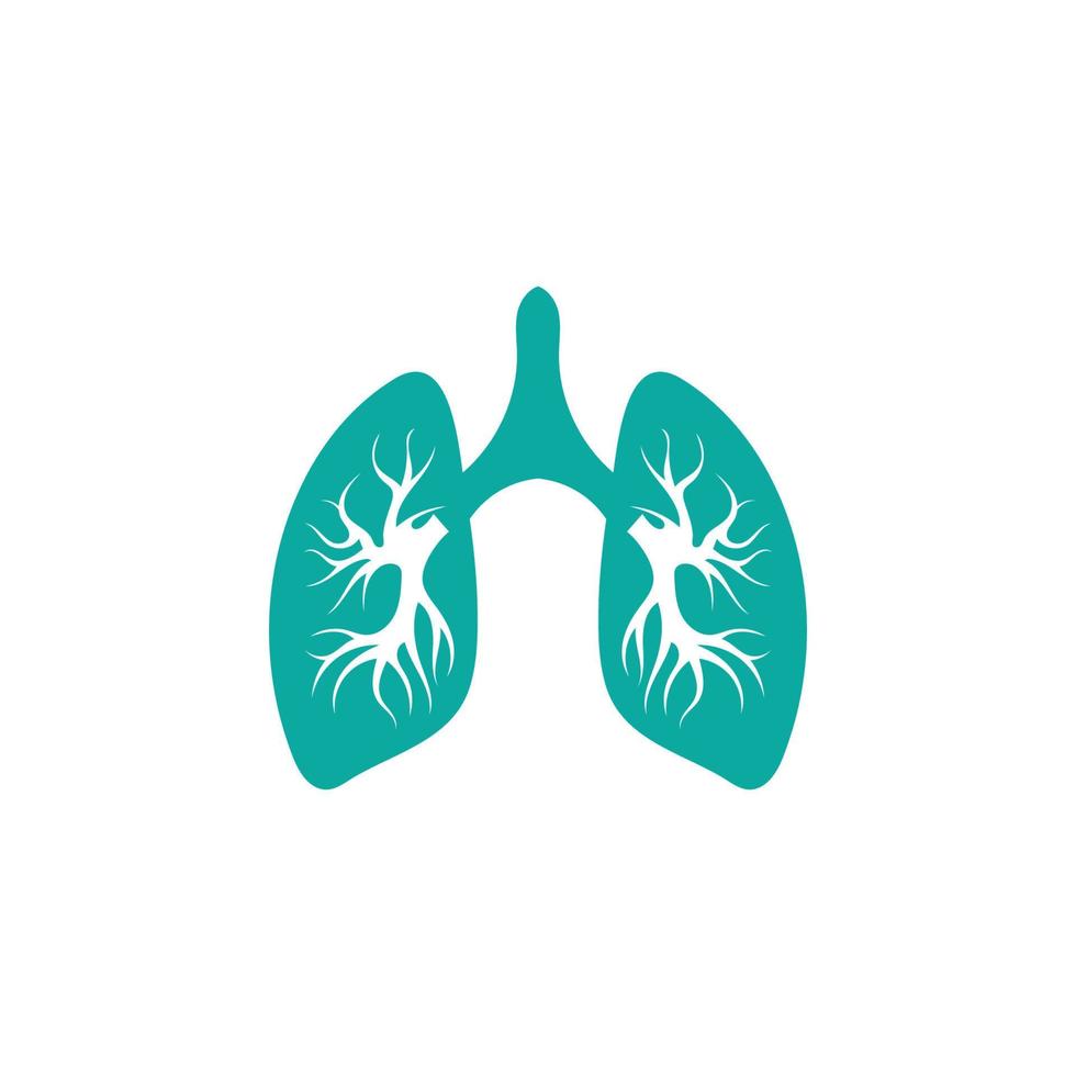 Lung Vector icon illustration design