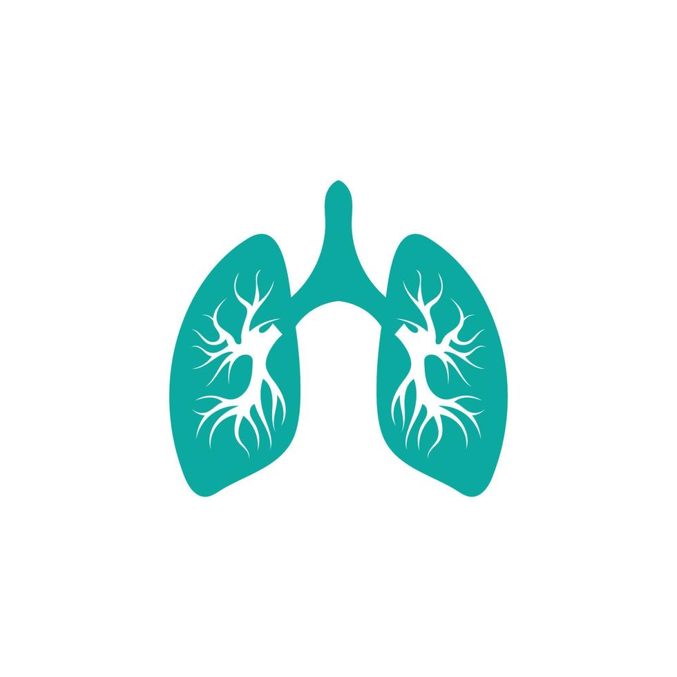 Lung Vector icon illustration design