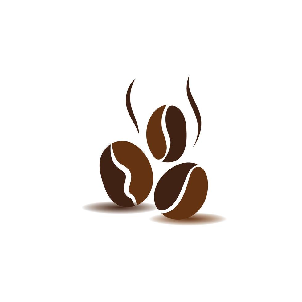 coffee bean icon vector