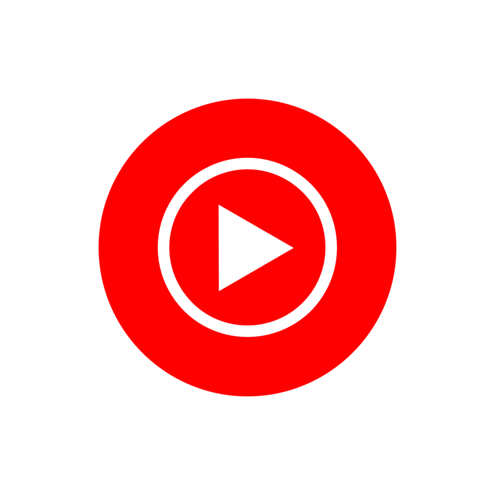 Youtube music icon png