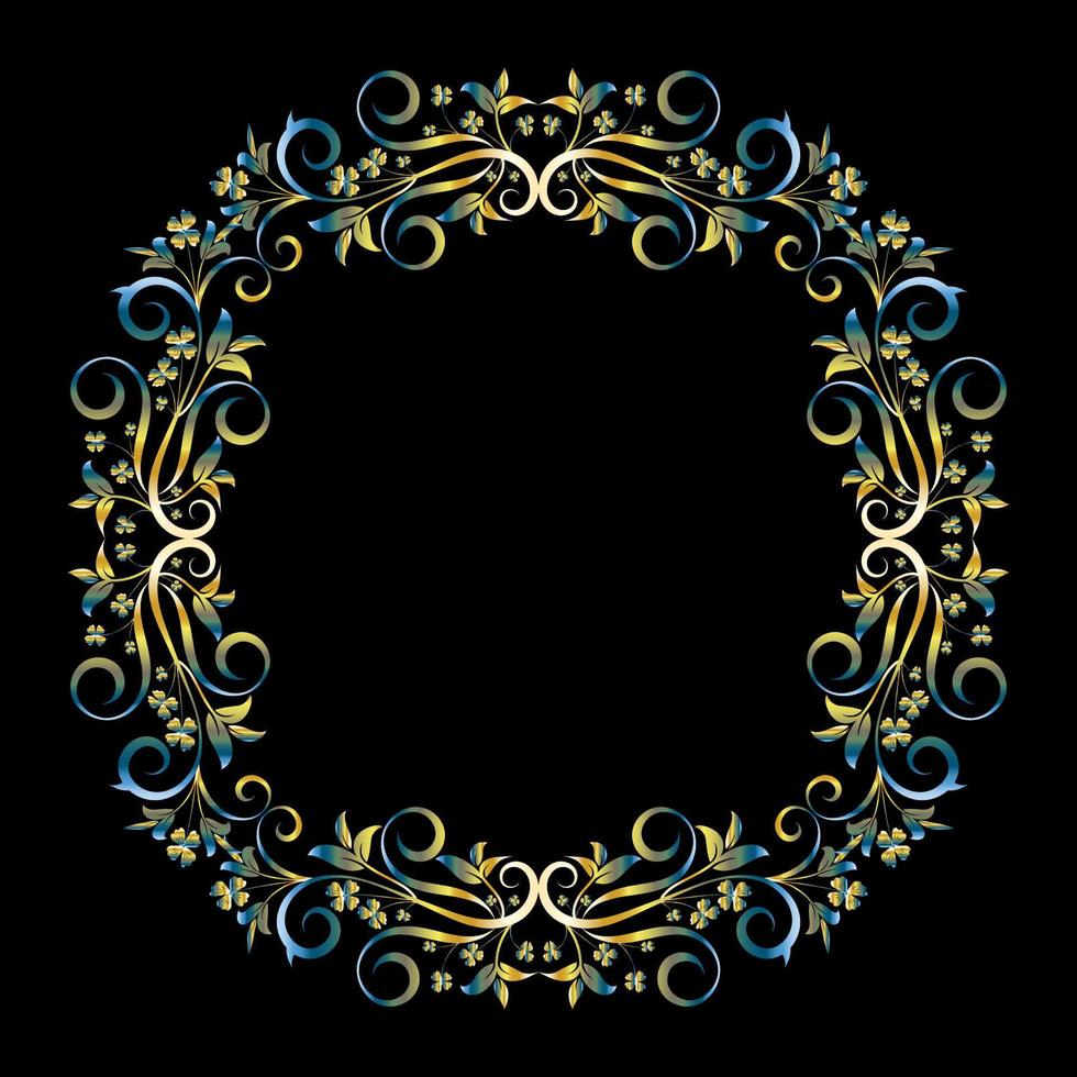 Decorative frames, Retro ornamental frame, Vintage rectangle ornaments and ornate border vector