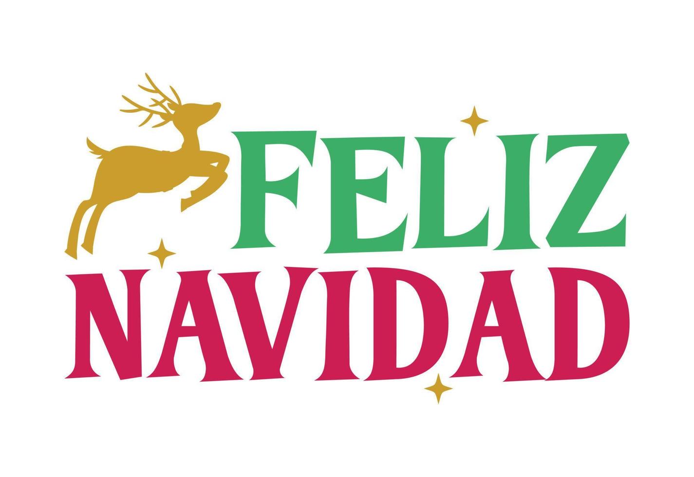 feliz navidad, cita navideña vector