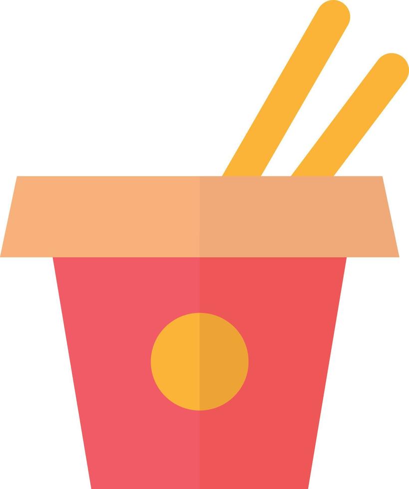 takeaway vector flat illustration