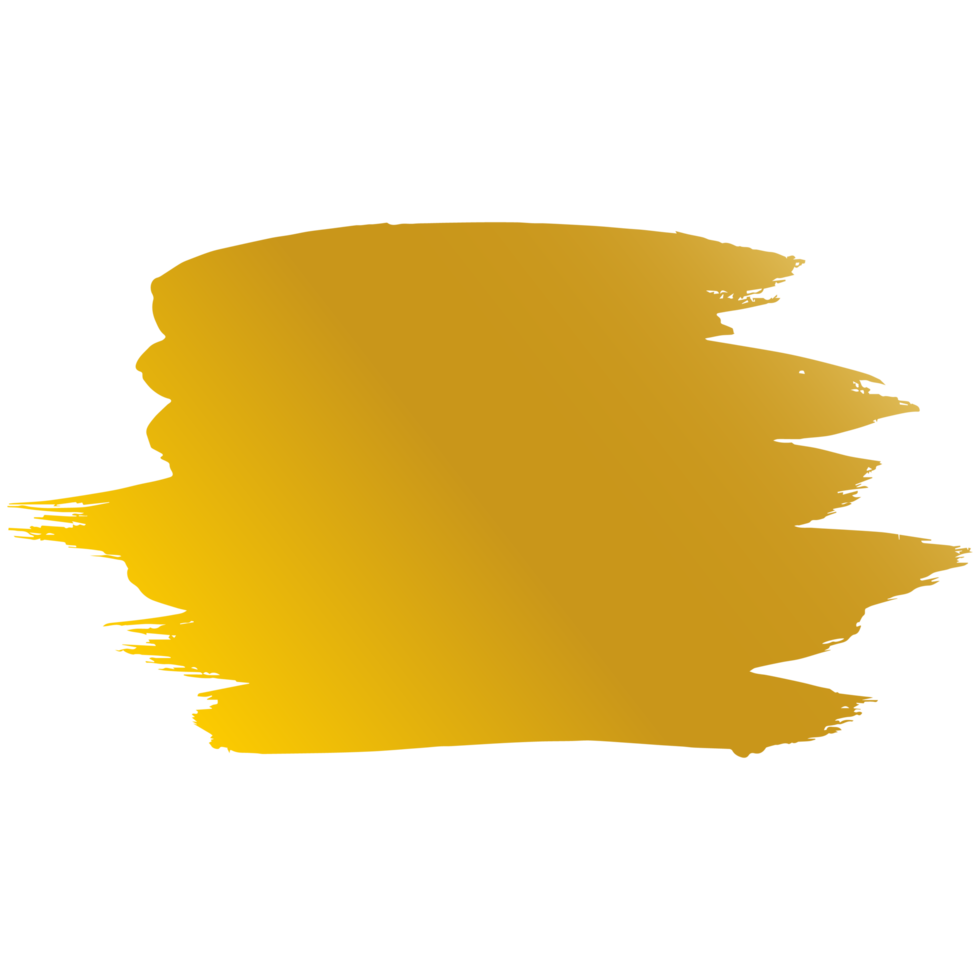 Abstract gradient golden background. Brush stroke. Place for text png
