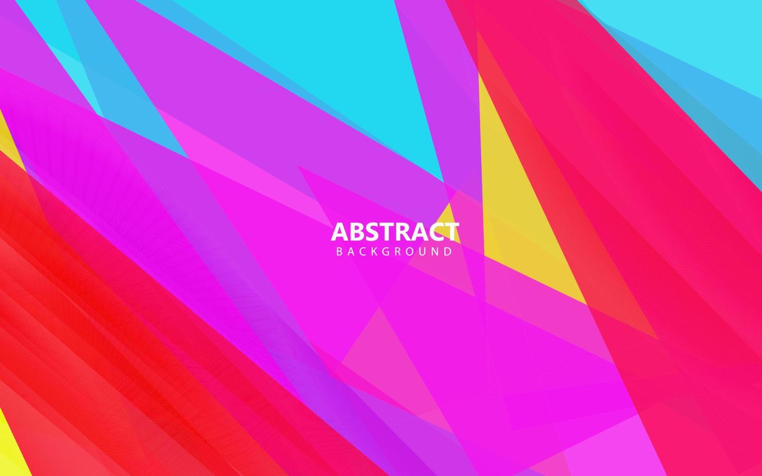 vector de fondo colorido geométrico abstracto