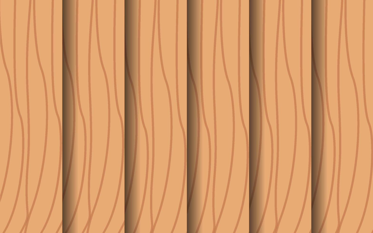 ilustración de fondo de madera vector