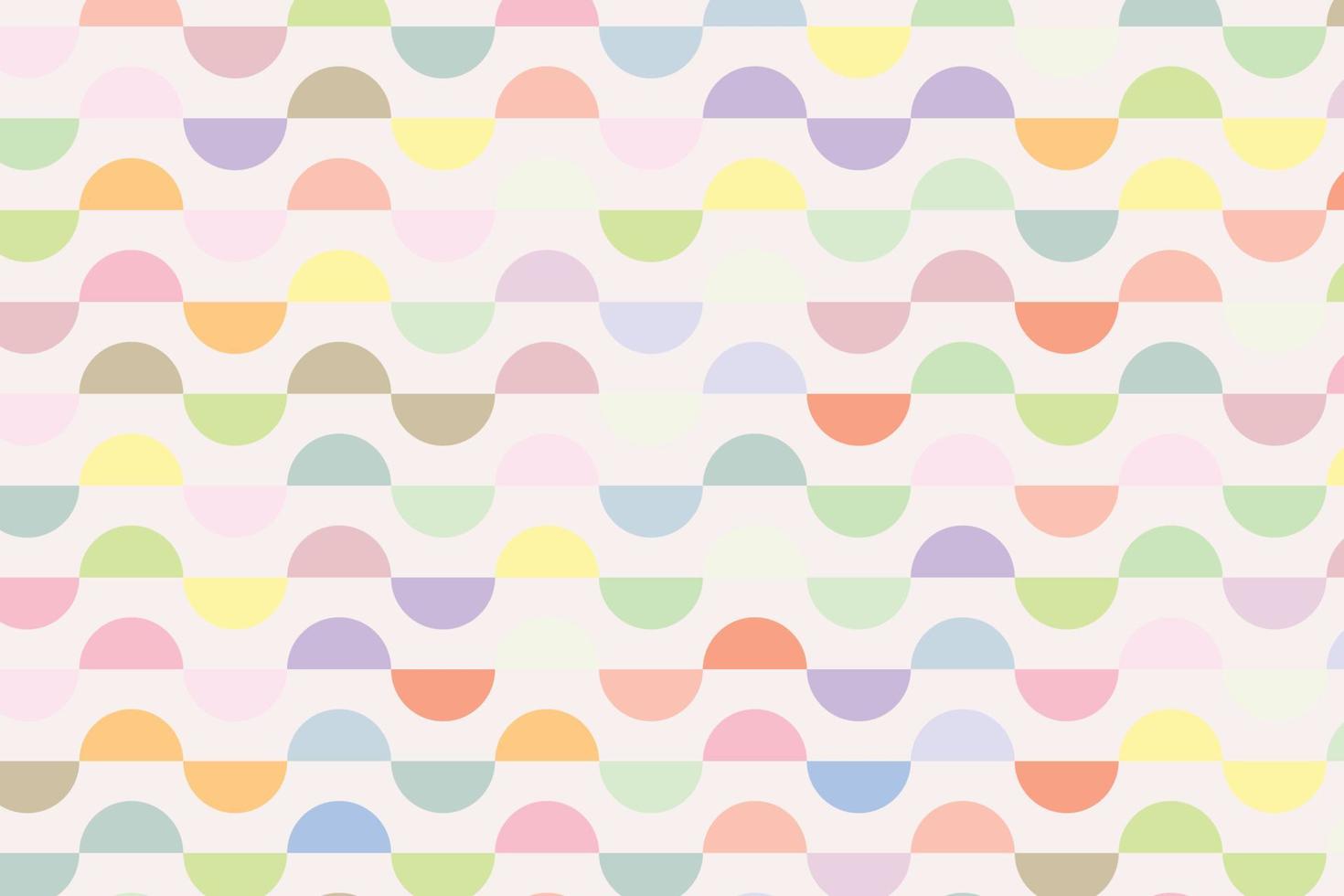 Pattern with geometric elements in pastel tones abstract pattern vector background for design