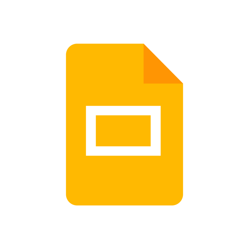 Google Slides-Symbol png