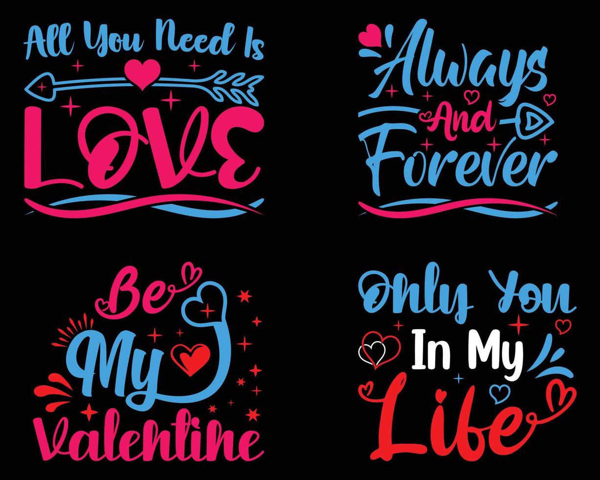 Valentin's Day SVG Design vector