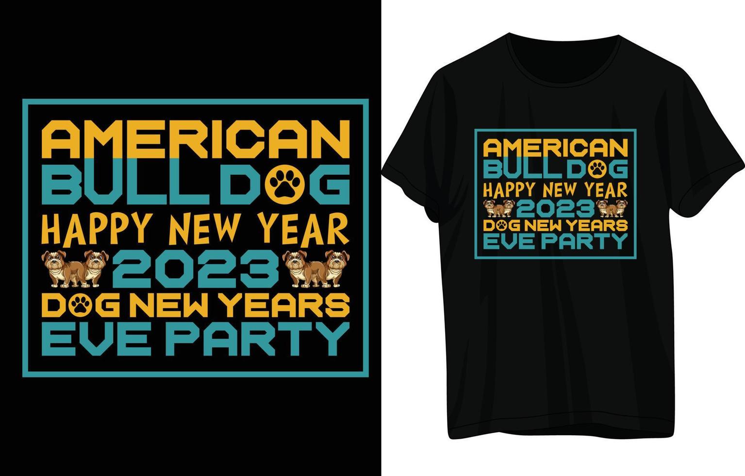 Niche Happy New Year T Shirt Design vector