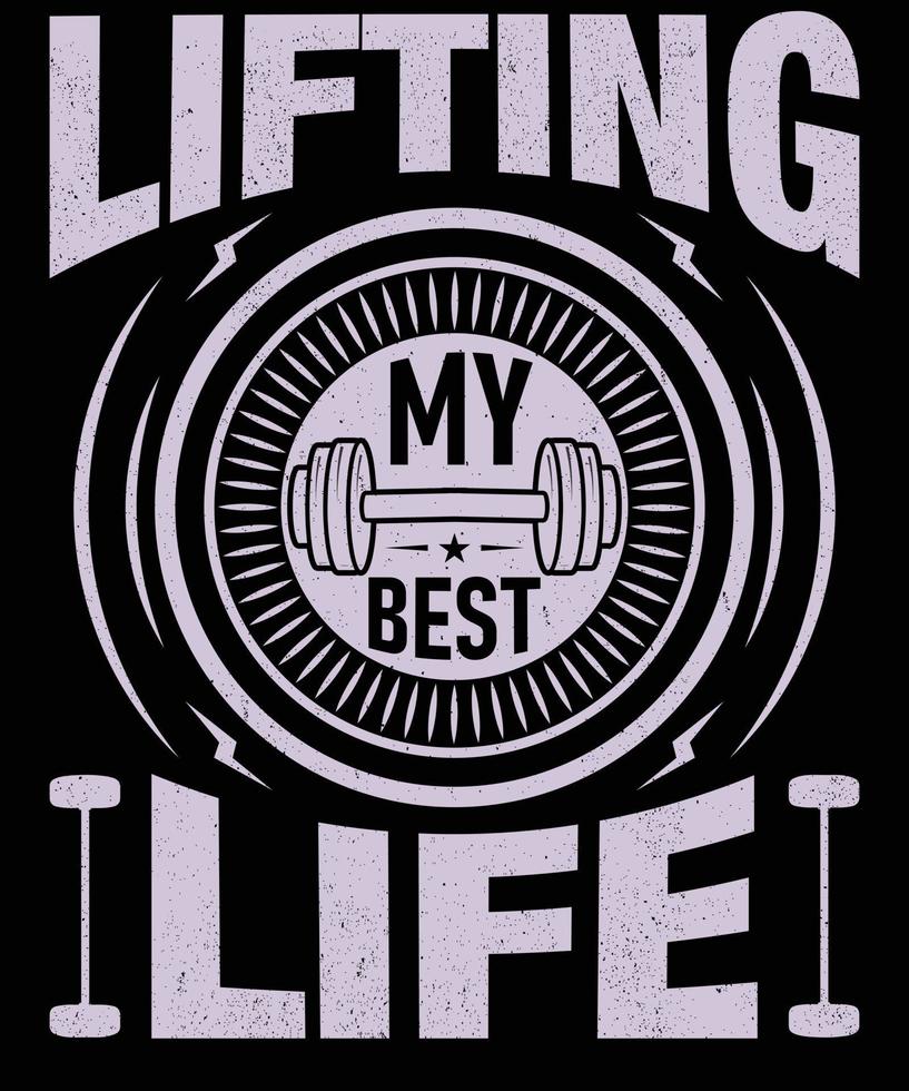 Vector gym t shirt design