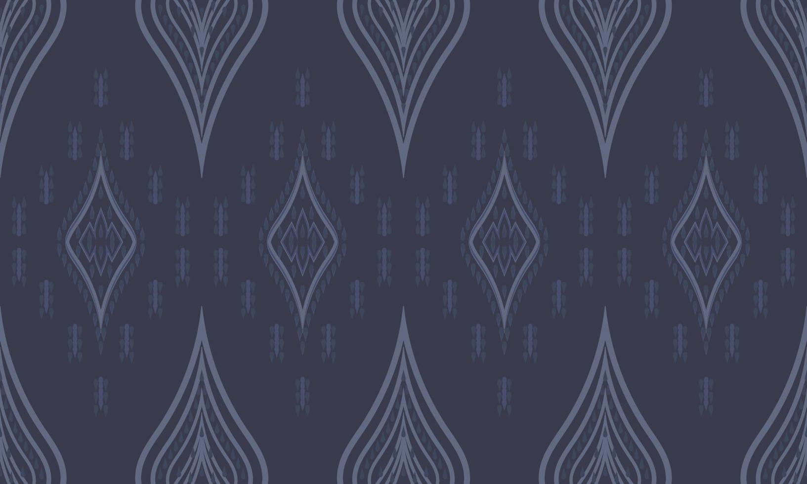 patrones de tela textil étnicos africanos fondo oscuro. tela de geometría de motivos tribales estilo retro vintage de patrones sin fisuras. vector de impresión de ornamento abstracto antiguo elegante adornado de lujo real.