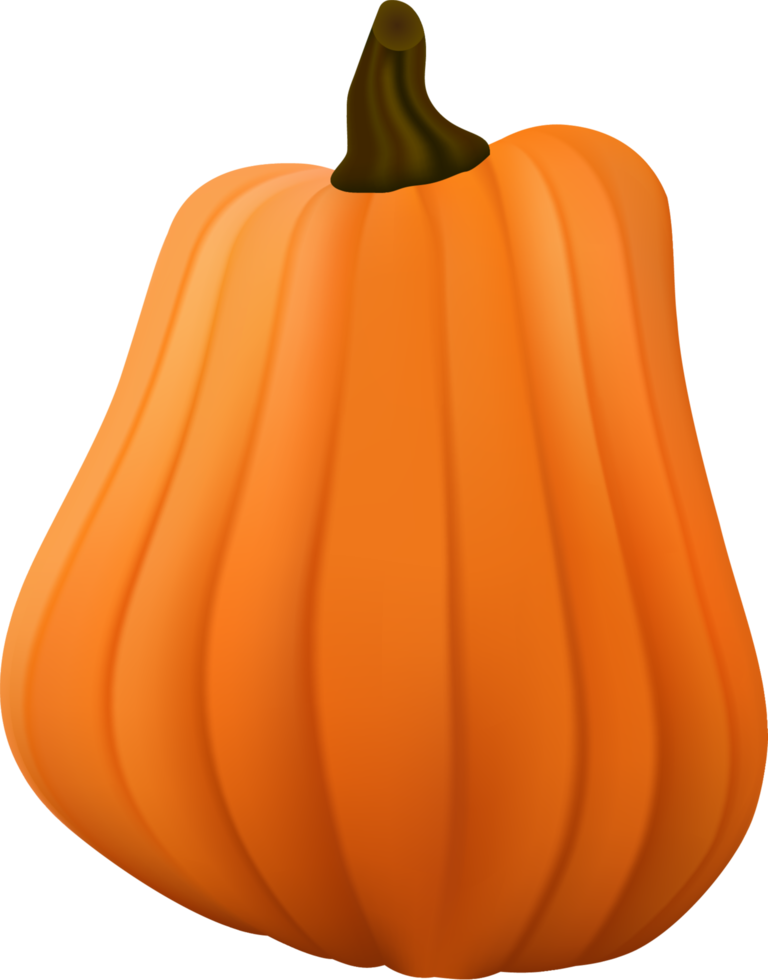 calabaza halloween linterna realista png